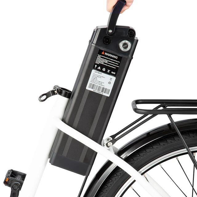 Bicicleta eléctrica DYU C6 para adultos, 26", batería de 36 V y 12,5 Ah 4/7
