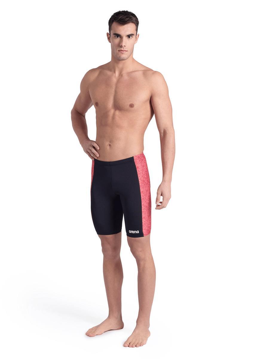 Jammer de tuiles abstraites d'arène - Équipe noire/rouge - Taille 40 5/6