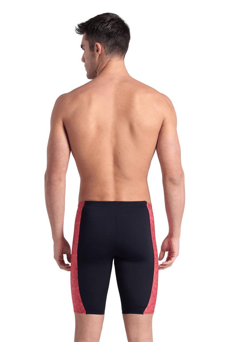 Jammer de tuiles abstraites d'arène - Équipe noire/rouge - Taille 40 3/6