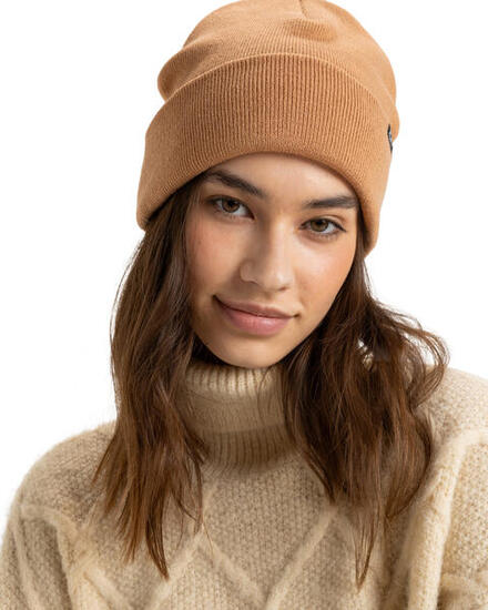 Gorro con Dobladillo TROPICAL SNOW 2024 Negro Mujer