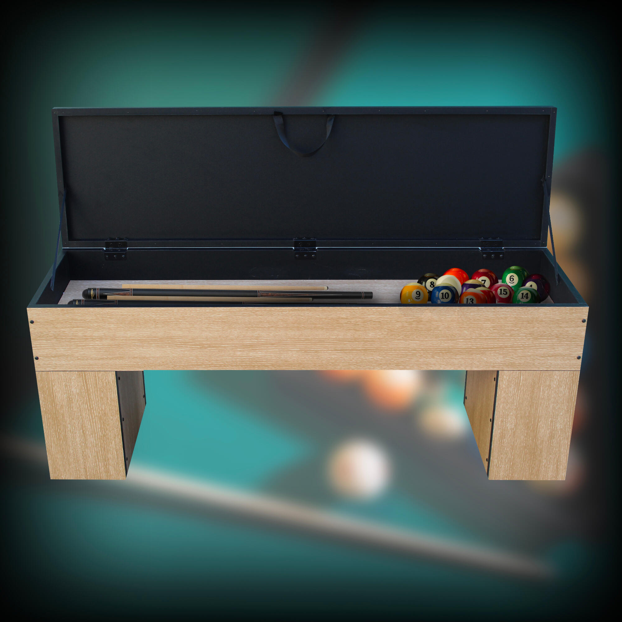 Banc Bois avec rangement -113 x 32 x 45.5 cm-Classic 4/5