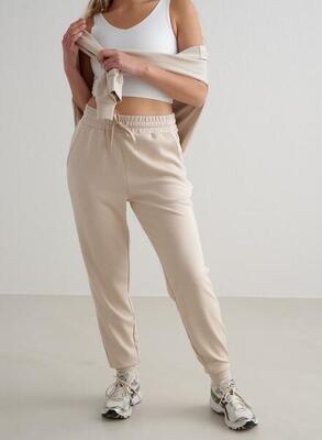 Damen Sweatpants Atmungsaktiv Hellgrau