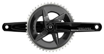 Sram rival axs dub 46-33 tanden 2x12v quarq vermogensmeter crankset (zonder behu