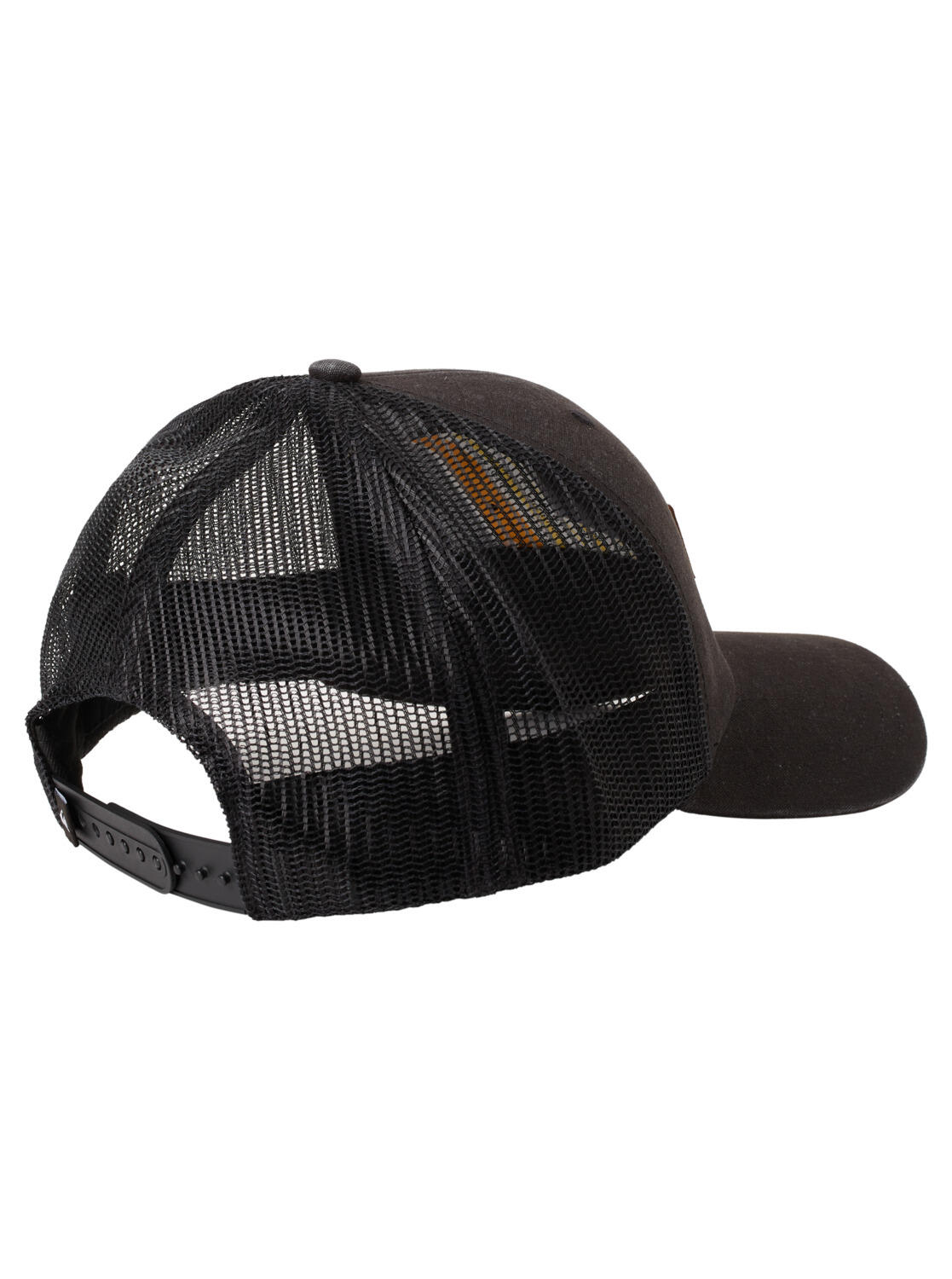 Gorra DOWN THECH Negro Hombre 3/4