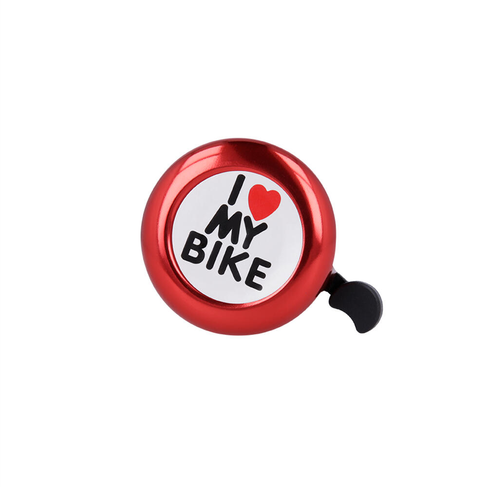 FOREVER OUTDOOR Campanello per bici I love my bike Forever Outdoor rosso