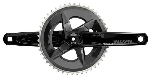 SRAM Guarnitura Sram Rival D1 DUB 46-33 denti 2x12V (senza scatola) Nera