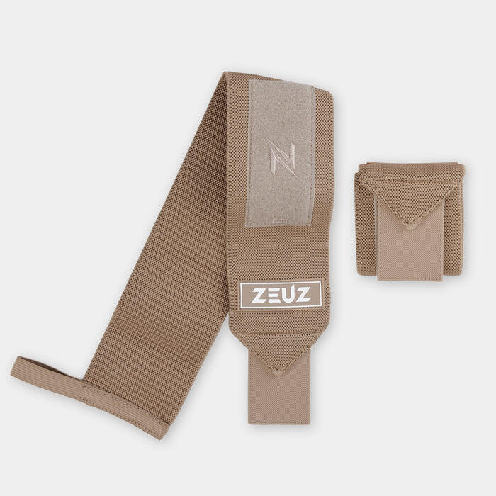 Bandes de poignet ZEUZ (2 pièces) pour le Functional Fitness – Bracelet – Beige 2/7