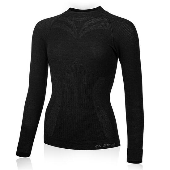 Baselayer - Wielrennen - Dames - MATALA - Merino - Zwart