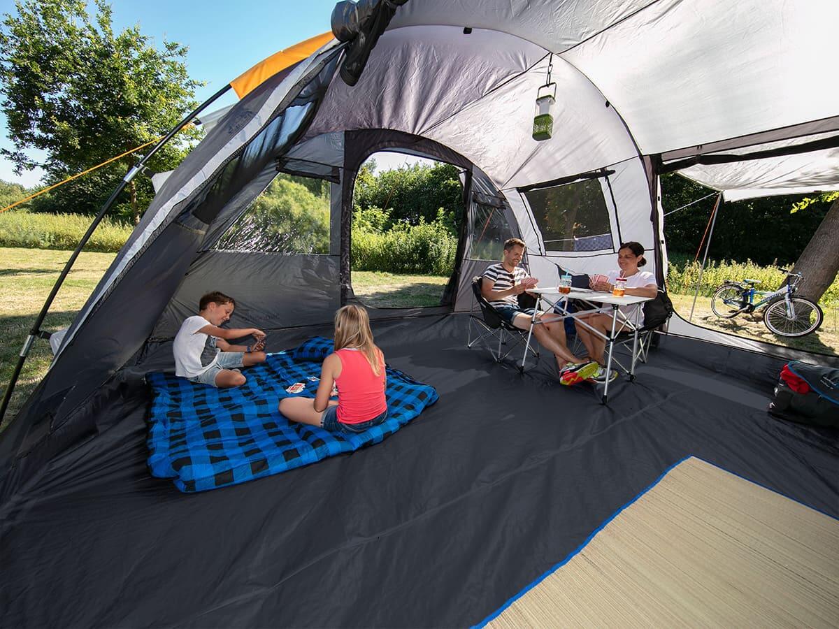 Recondicionado - Tenda de campismo túnel Gotland 6 Protect - chão cosido 3/7