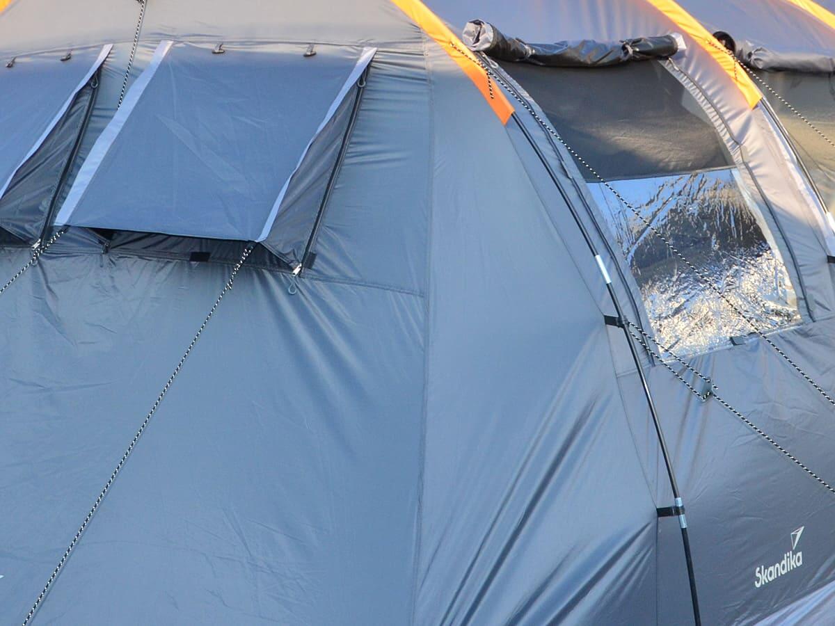 Seconde vie - Tente tunnel Gotland 4 Sleeper Protect - Cabine sombre, Sol cousu 2/8