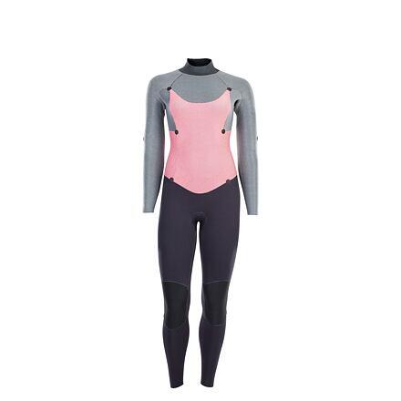 ION Wetsuit Element 5/4 Backzip Dames Zwart 2/7