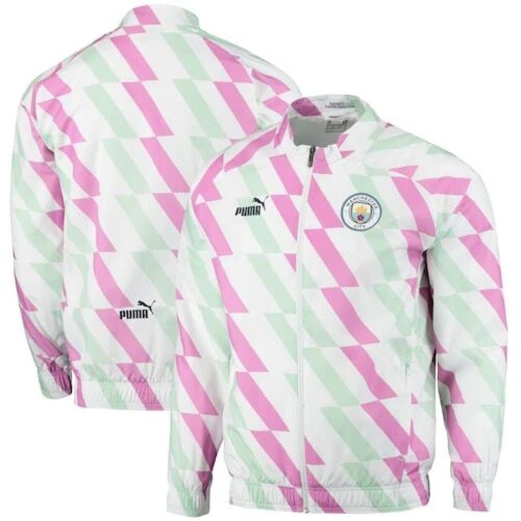 PUMA Manchester City Men's Jacket Puma Football Prematch Top