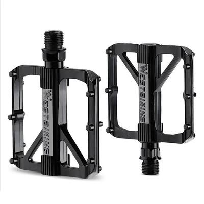 Pedali MTB WEST BIKING YP0802126 in alluminio con triplo cuscinetto
