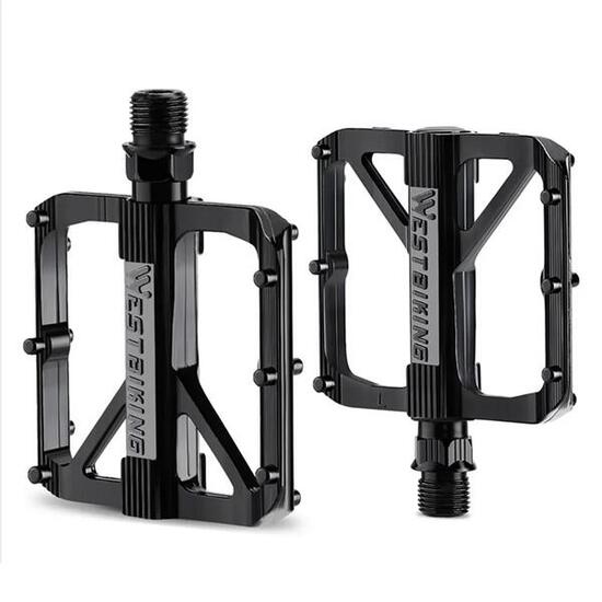 Pedali MTB WEST BIKING YP0802126 in alluminio con triplo cuscinetto