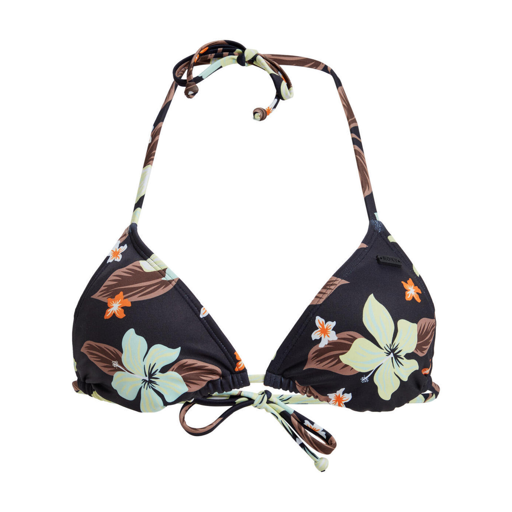Roxy - Haut De Maillot De Bain Triangle Pt Beach Classics Tiki Tri Noir Femme - Haut De Maillot De Bain (bikini) - Noir - 38 S - Decathlon