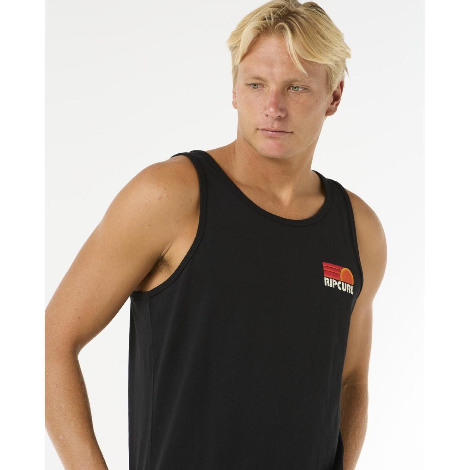 Rip Curl Surf Revival Peaking Tank Vest-Black 5/5