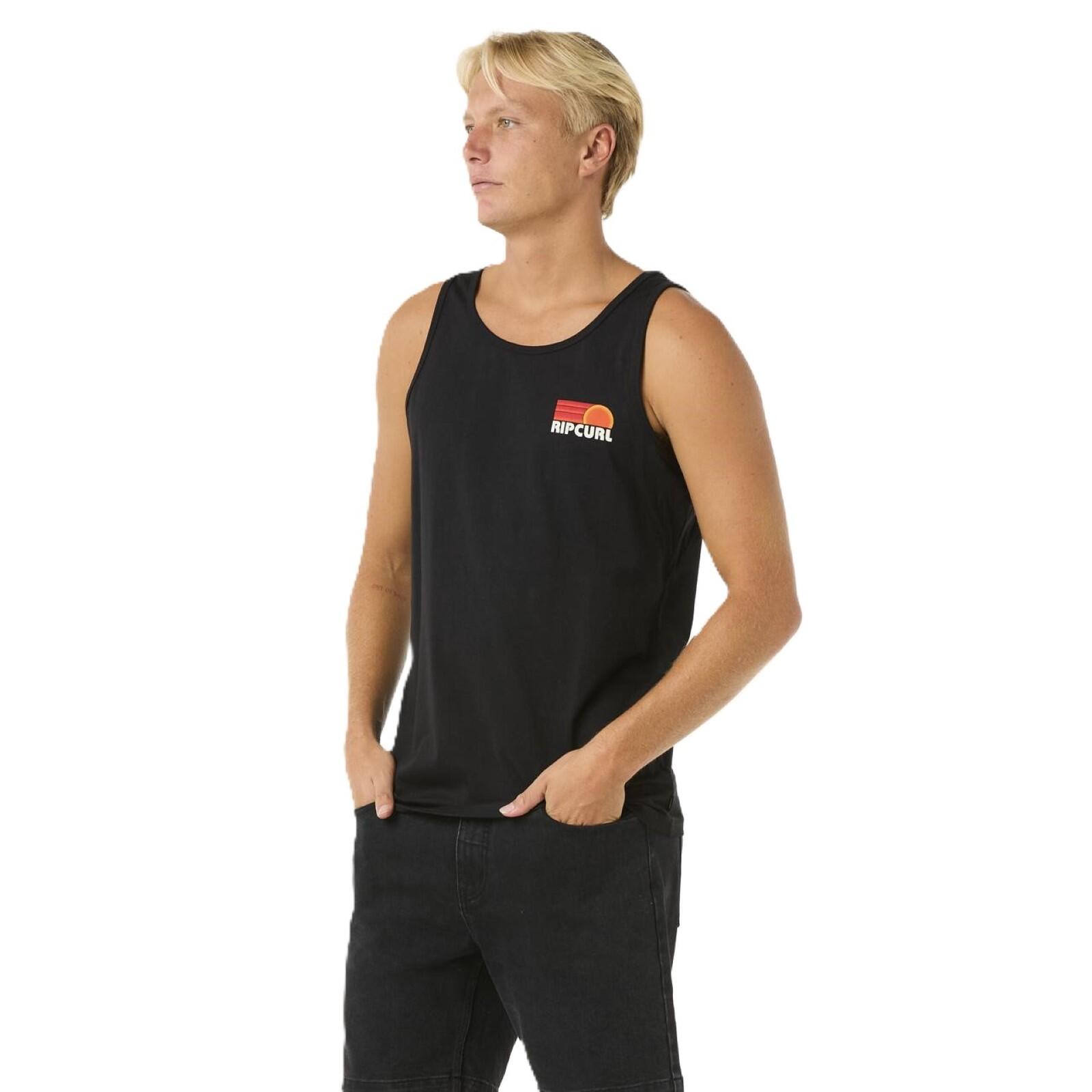 Rip Curl Surf Revival Peaking Tank Vest-Black 2/5