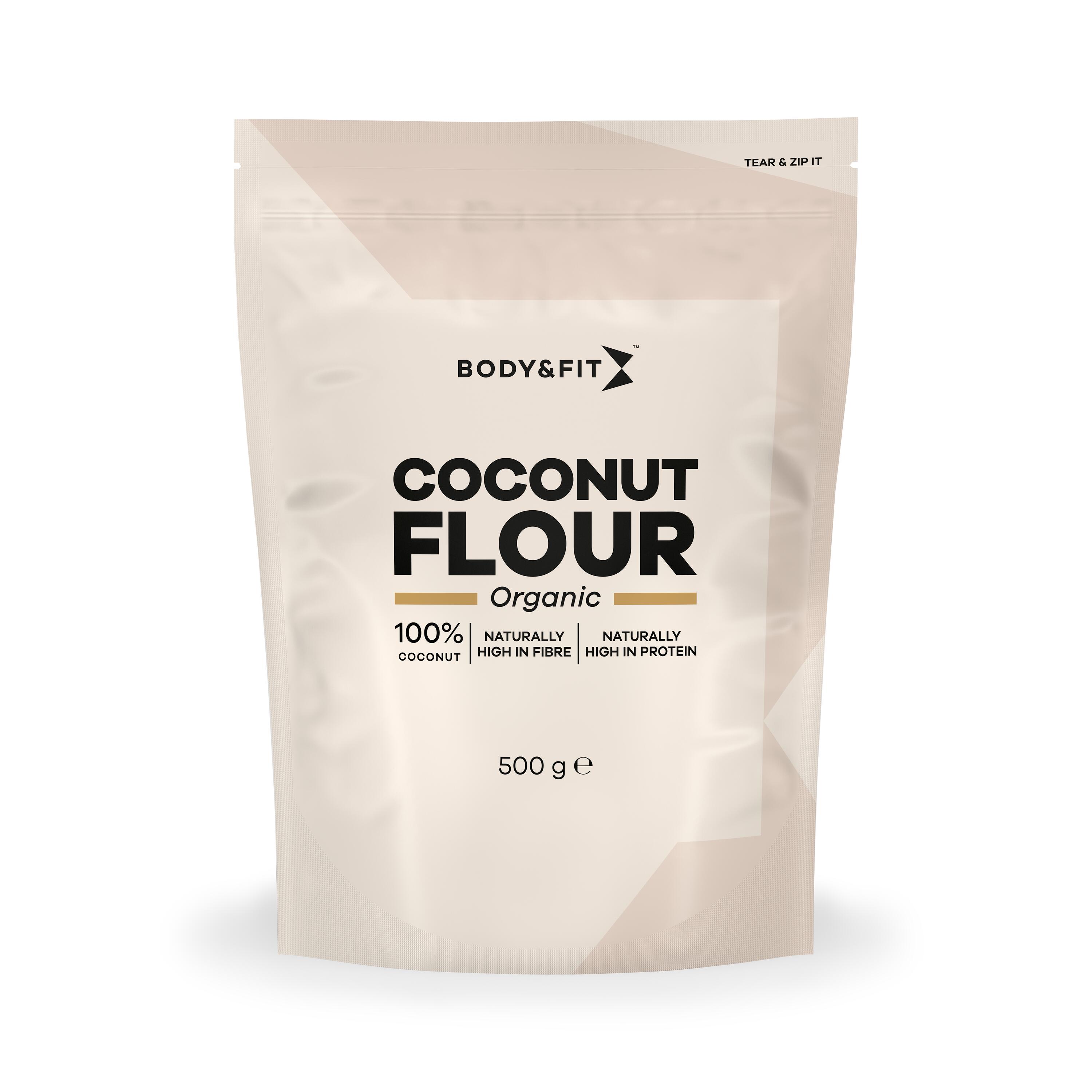 BODY&FIT KOKOSMEEL BIOLOGISCH - Coconut - 500 gram
