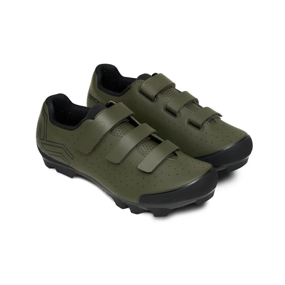 Men & Women Cycling gravel shoes SIGR300 GREEN Green