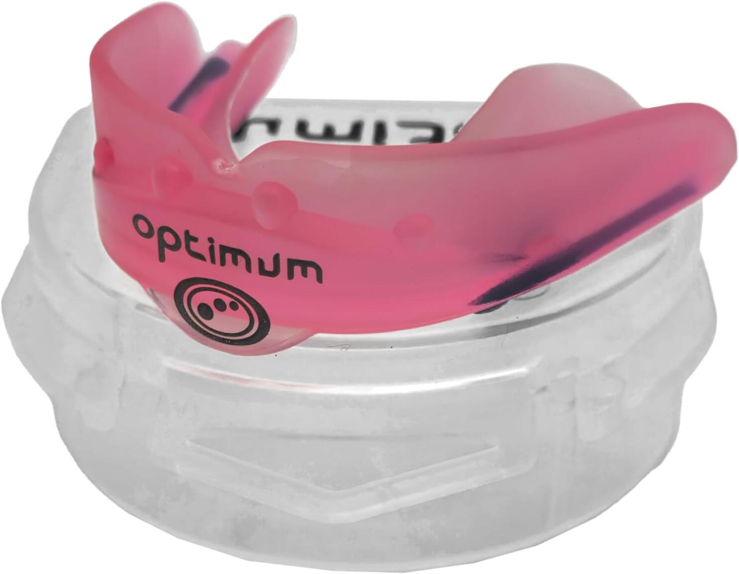 Optimum Senior Rugby Boxing Mouthguard Gum Shield Slim Fit With Case 3/3