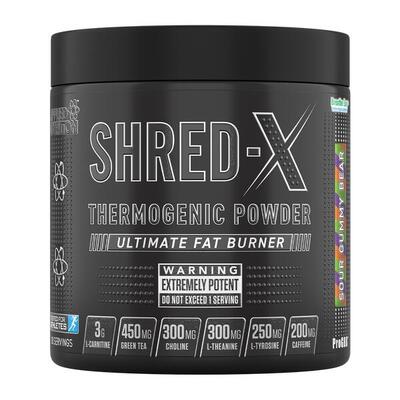 Shred x powder 300g - sour gummy bear - 30 serving (300 gram)