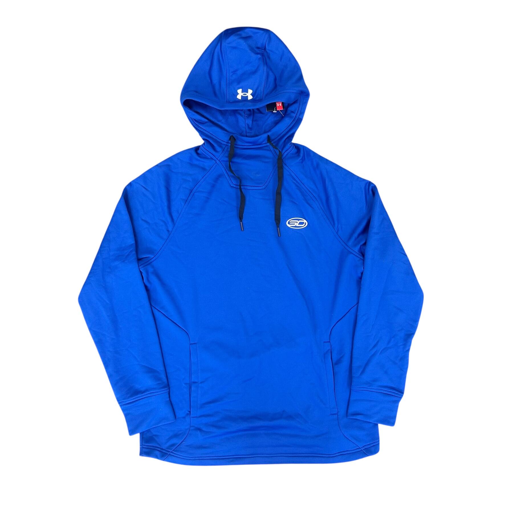 Under Armour Men's Hoodie Blue SC30 Steph Curry Basketball Hoodie Top 2/3