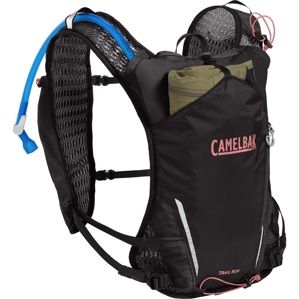 CamelBak - Hardloopvest - Inlusief 2 stuks 500 ml Soft Flask Flessen - Zwart 6/7
