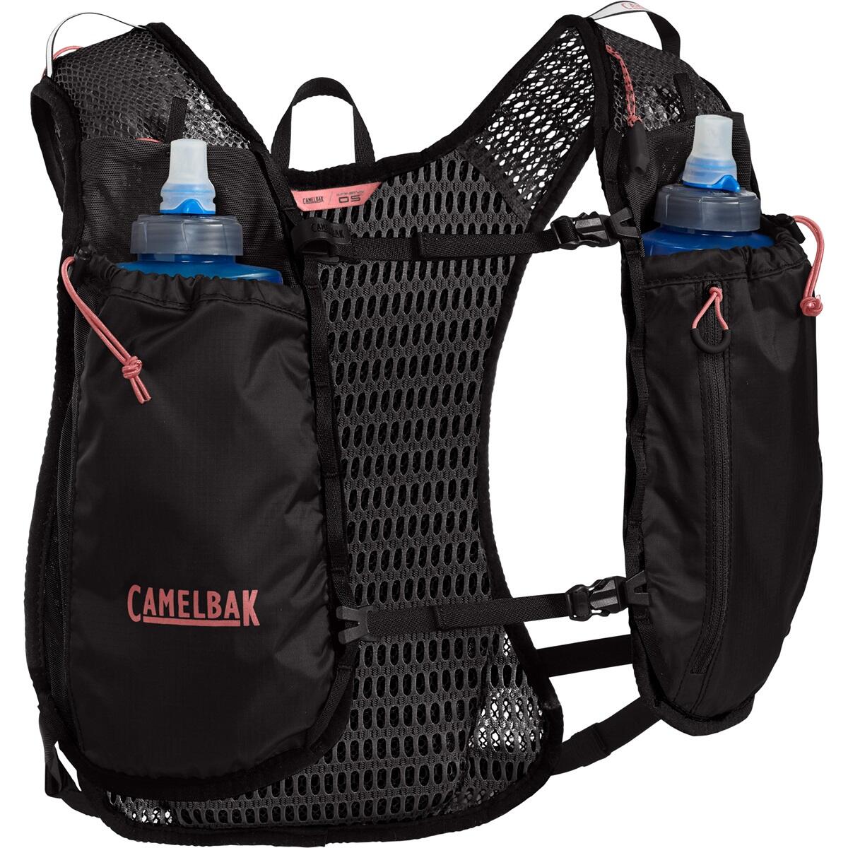 CamelBak - Hardloopvest - Inlusief 2 stuks 500 ml Soft Flask Flessen - Zwart 2/7