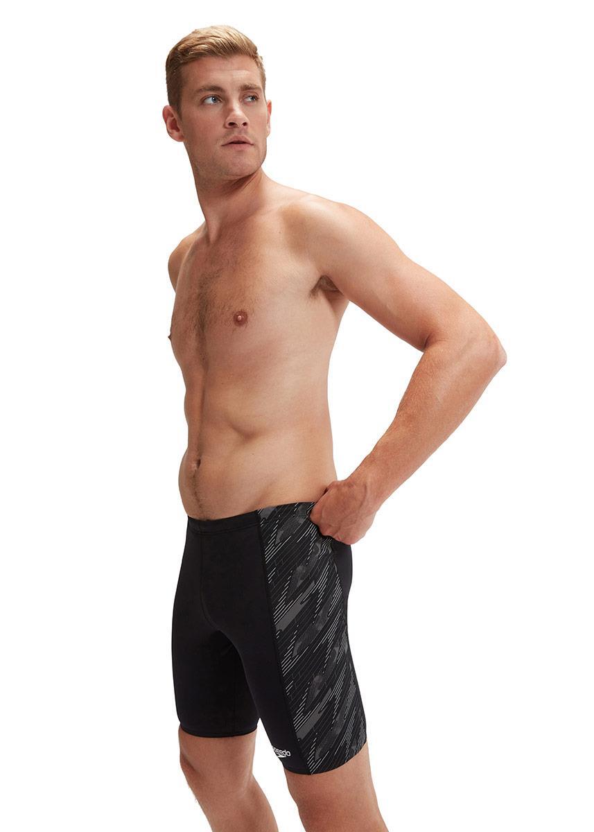 Bañador Speedo HyperBoom Panel Jammer - Negro/Blanco - Talla 40 5/6
