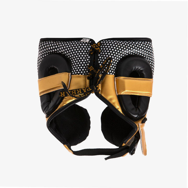 SPARBAR® SB1 KIDS FULL FACE HEADGUARD - BLACK & GOLD 4/4
