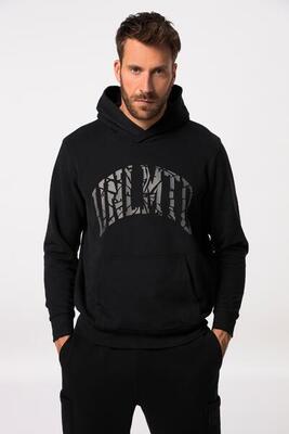 Heren hoodie fitness trui print op de borst kangoeroezak