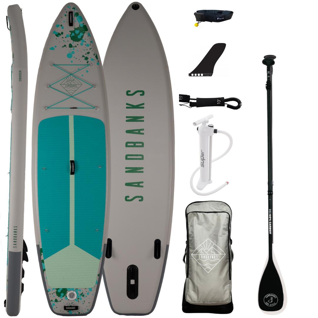SANDBANKS STYLE Sandbanks Style 11' Cruiser Pro iSUP Package