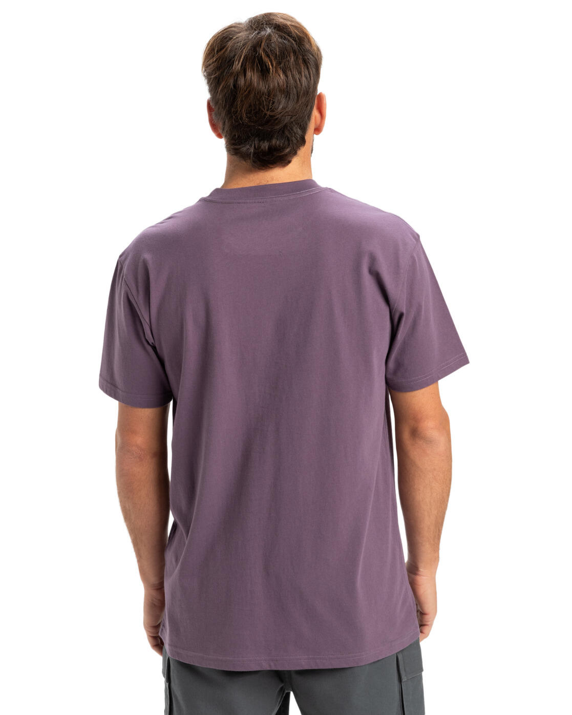 T-shirt met Korte mouw EV MINI LOGO Lila Heren 2/4