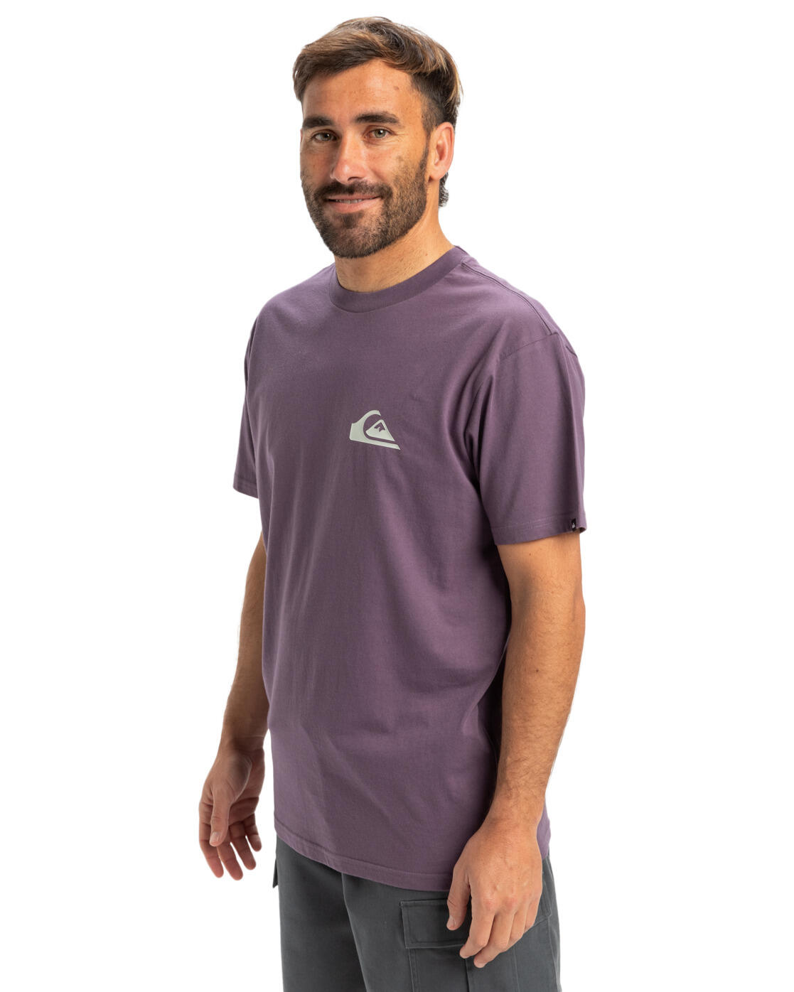T-shirt met Korte mouw EV MINI LOGO Lila Heren 3/4
