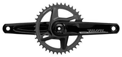 Sram rival d1 dub wide 46 tanden 1x12v crankset (zonder doos) zwart