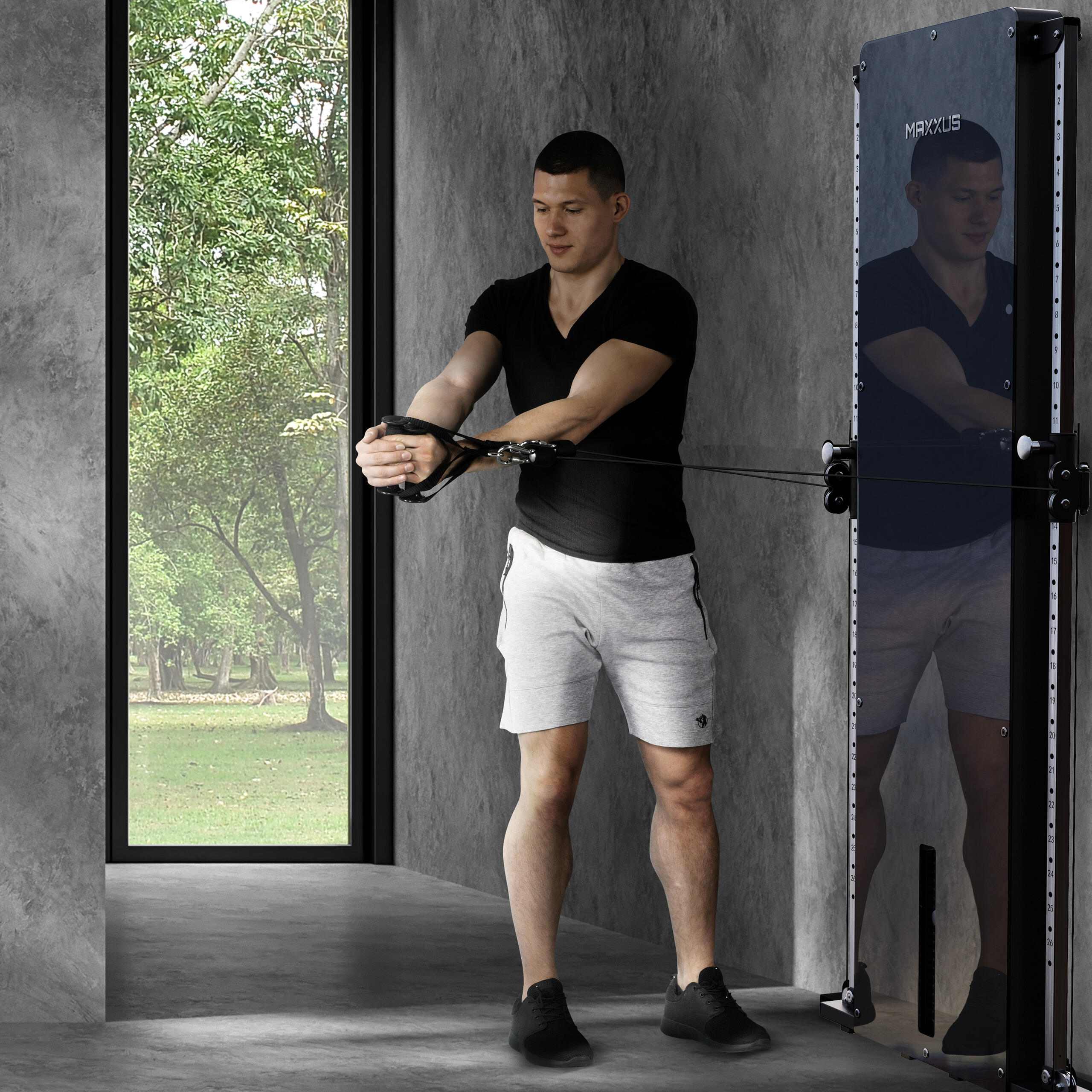 Machine Poulie Musculation SmartGym H8 - Appareil Traction Musculation 7/7
