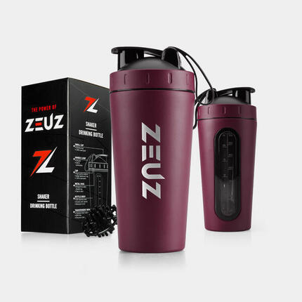 Shaker ZEUZ 700 ml en acier inoxydable