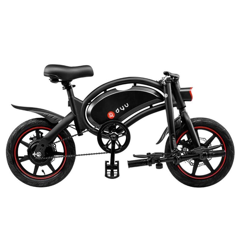 Bicicletă electrică de oraș DYU D3F Anvelope 14 inch Baterie 36V 10Ah