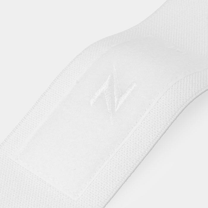 Bandes de poignet ZEUZ (2 pièces) pour le Functional Fitness – Bracelet – Blanc 4/7