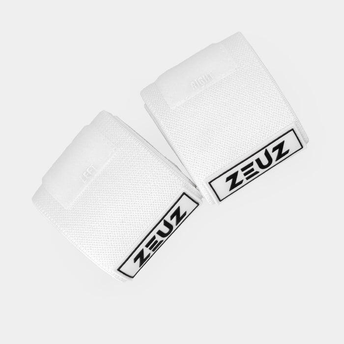 Bandes de poignet ZEUZ (2 pièces) pour le Functional Fitness – Bracelet – Blanc 6/7