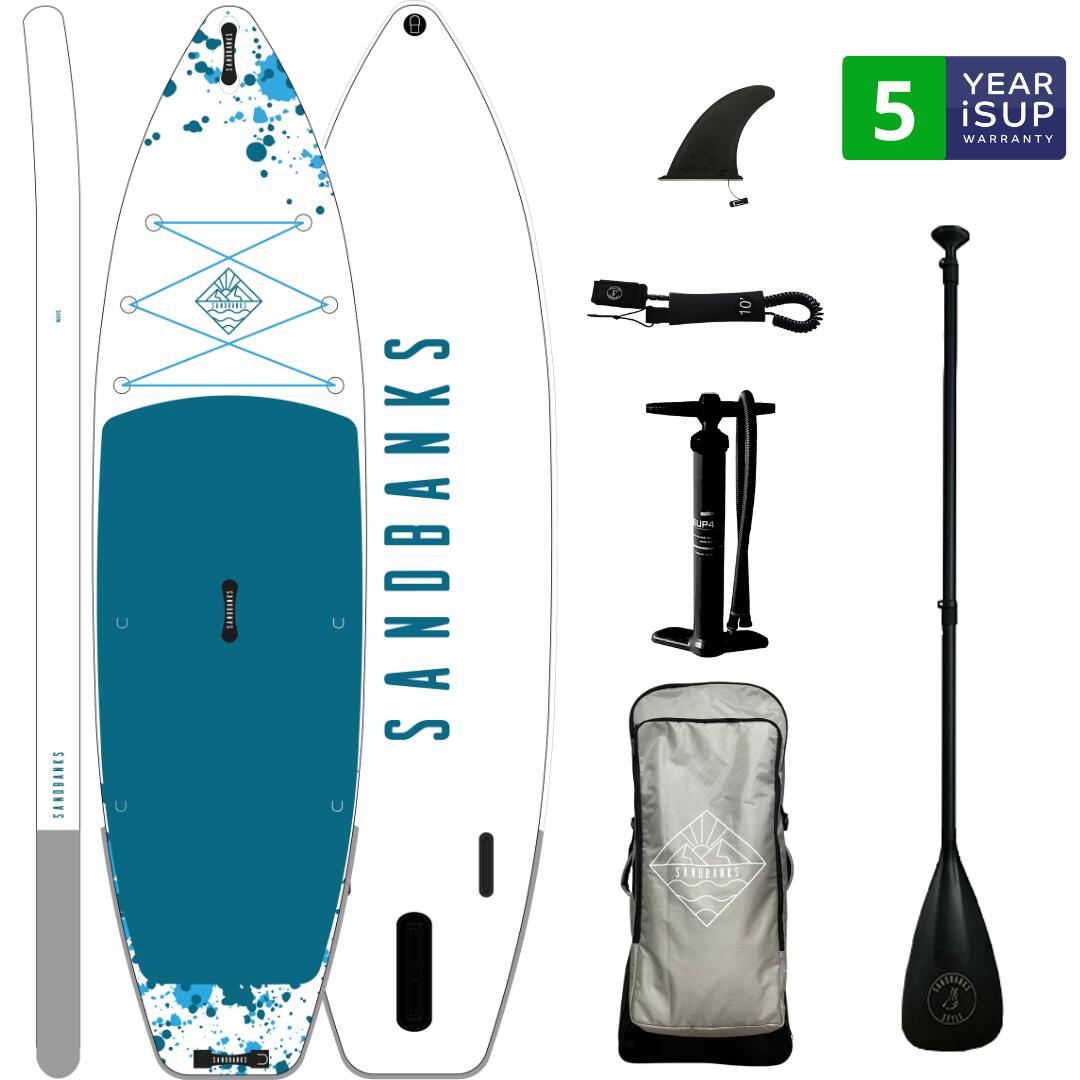 SANDBANKS STYLE Sandbanks Style 8' Junior Wave Pink iSUP package