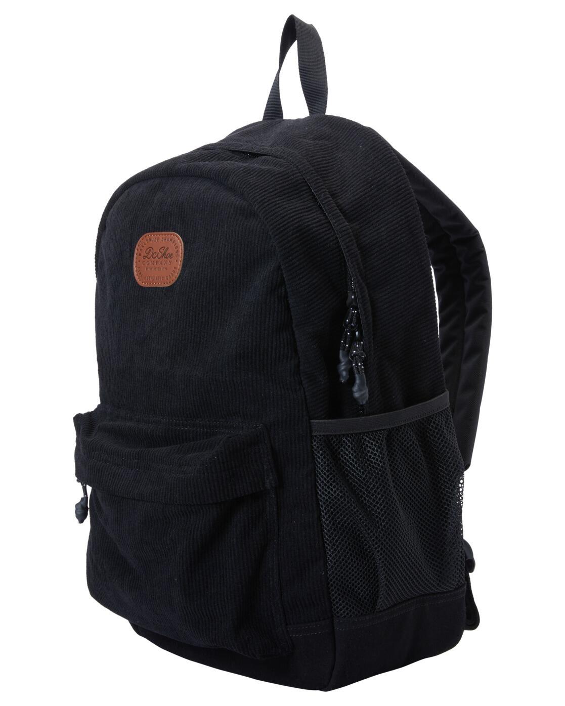 Sac à dos BACKSIDER CORD Noir Homme 3/4