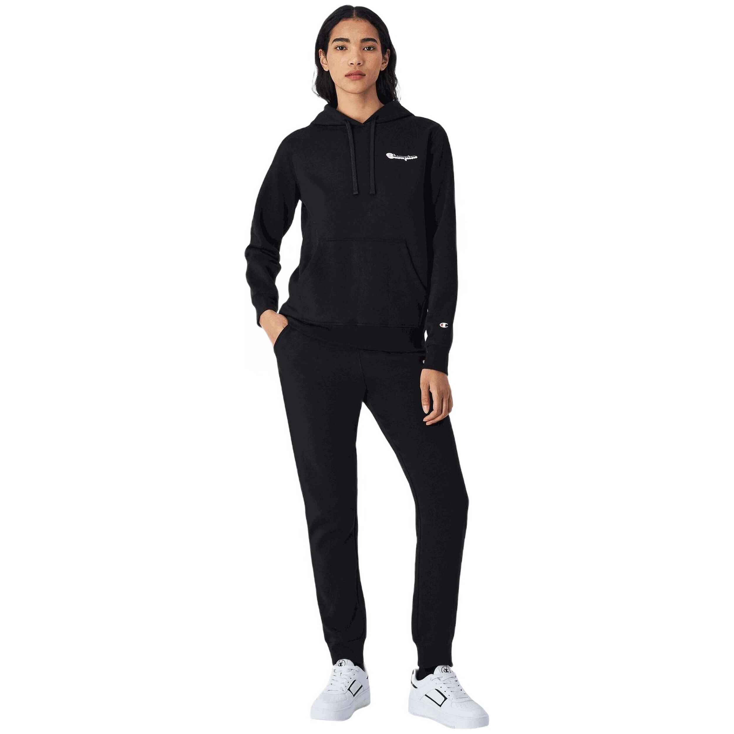 Champion Pants Champion Women's Rib Cuff Pants Black 1/5