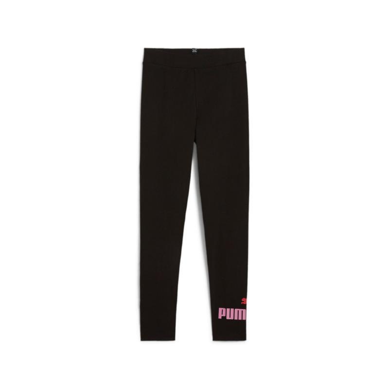 PUMA Leggings Algodão Menina PUMA ESSENTIALS LOGO. Preto