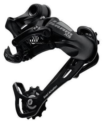 Sram x5 achter derailleur 10 speed medium cage zwart