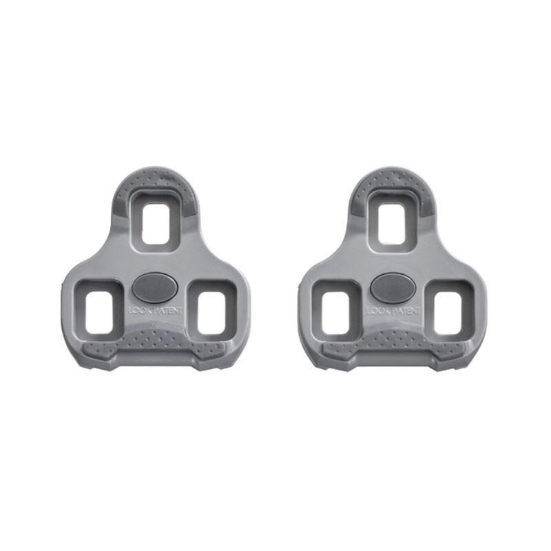 Look Keo Grip 4.5 degree Replacement Road Bike Cleats - Grey 4/4