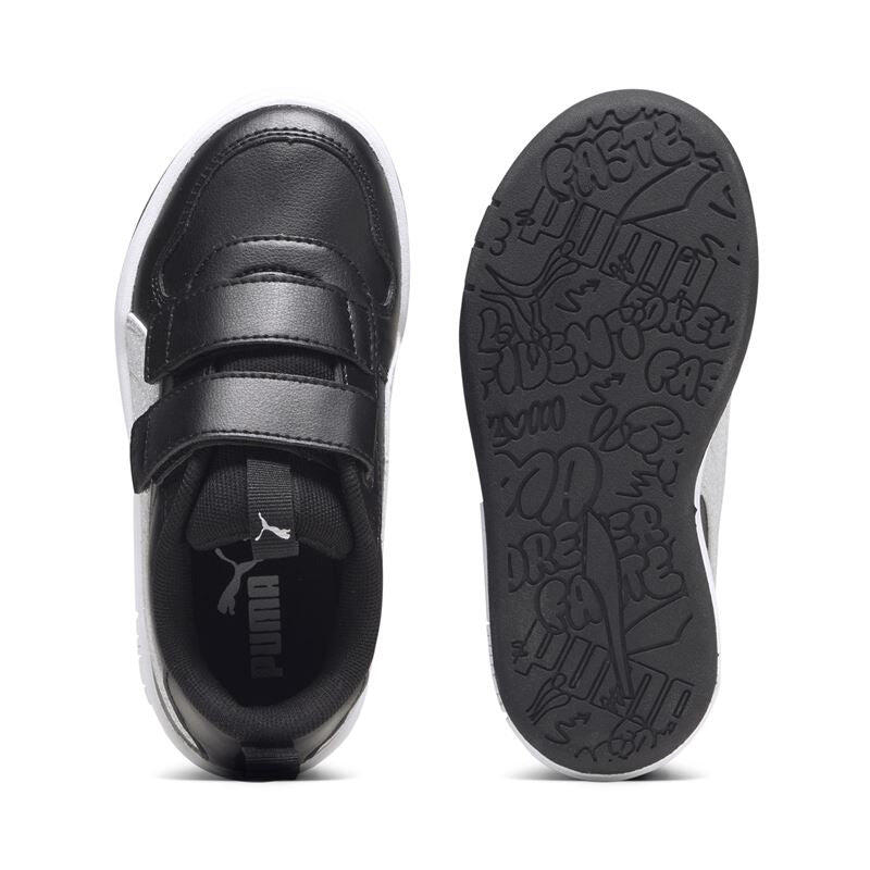 Sneakers Puma Multiflex Glitz FS V PS NERO/ARGENTO 3/5