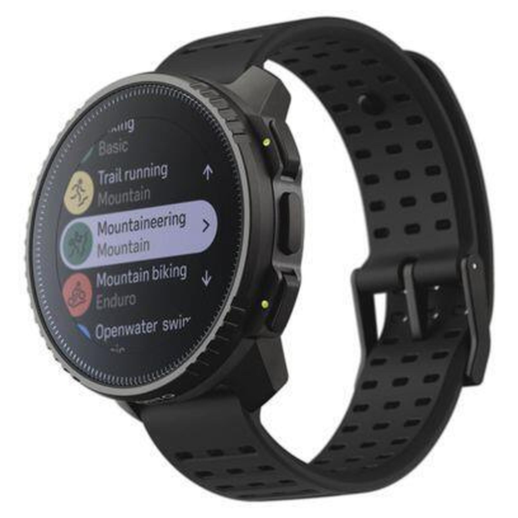 Montre GPS Suunto Vertical Steel Solar All Black - Noir
