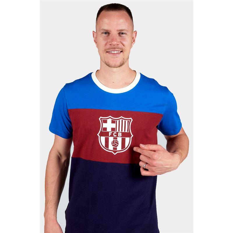 Camiseta de Fútbol de Manga Corta Hombre F.C. Barcelona Azul 5/5