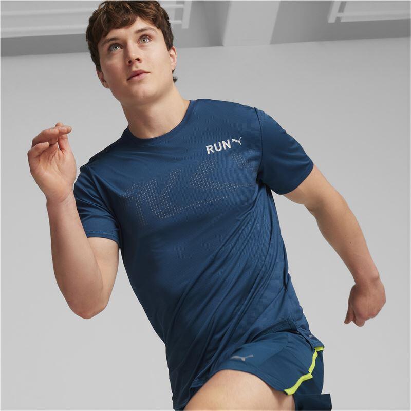 T-shirt Puma Run Favorite para unissex 3/5